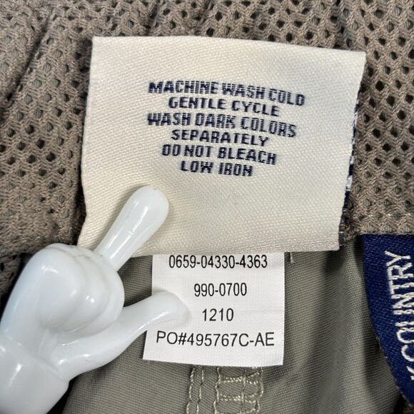 Magellan Sportswear Pants Mens XL Khaki Convertible Zip Off Cargo Hiking Outdoor - Picture 10 of 10